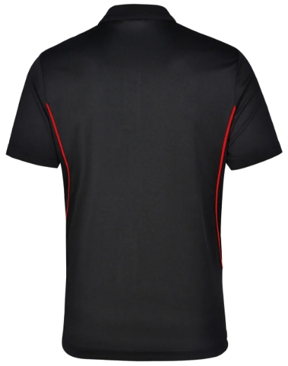 Picture of Winning Spirit, Mens Cooldry S/S Contrast Interlock Polo